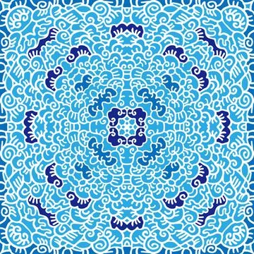 Orientalisch verspielt seamless pattern witht oriental pattern Copyright: ... Stock Photos