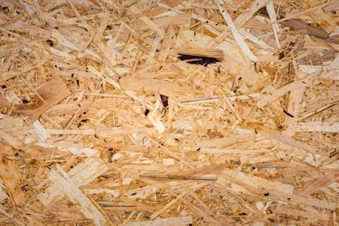 Oriented strand board (OSB) background Stock Photos