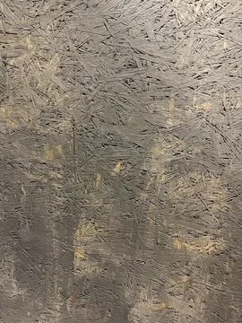 Oriented Strand Board (OSB) Panel as Textured Material Background Foto stock