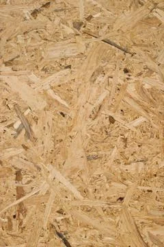 Oriented strand board Stock Photos