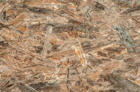 Oriented strand board surface Stock Photos