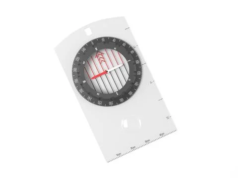 Orienteering compass Stock Photos