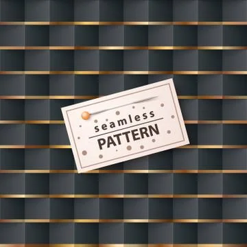 Origami 3D triangle - seamless pattern Stock Illustration