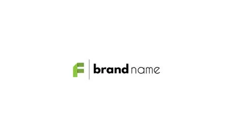 Origami Abstract Green vector logo 3 design image Stock Illustration