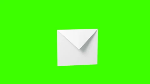 Origami Assembling Paper Plane on a Green Background Stock-Footage 132521665