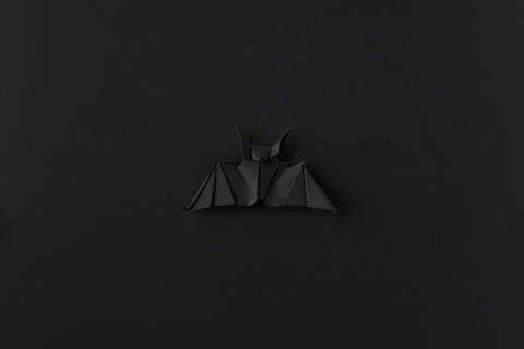 Origami bat Stock Photos