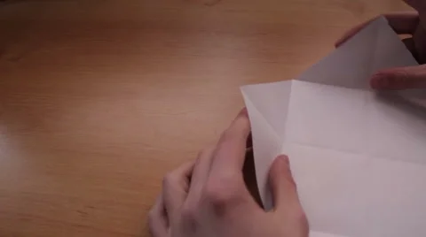 Origami box Stock Footage 1094372