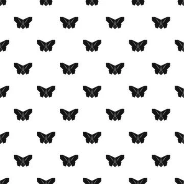 Origami butterfly pattern vector seamless Illustrazione stock
