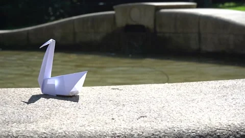 Origami Stock Footage 228845092