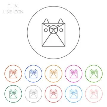 Origami package 스톡 일러스트