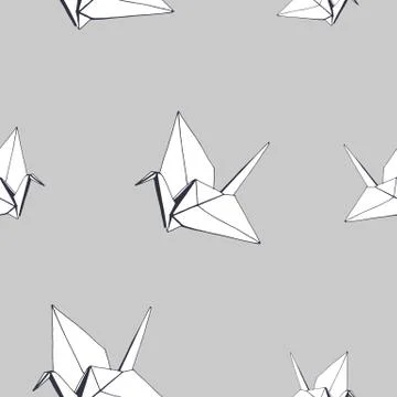 Origami Pattern 库存插图