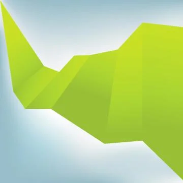 Origami speech bubble.   + EPS8 Illustrazione stock