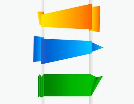 Origami speech bubble Stock Illustration