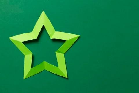 Origami star Stock Photos