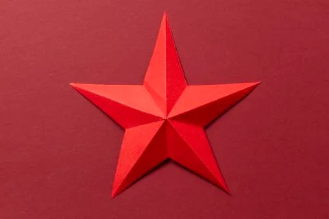 Origami star Stock Photos