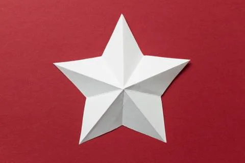 Origami star Stock Photos