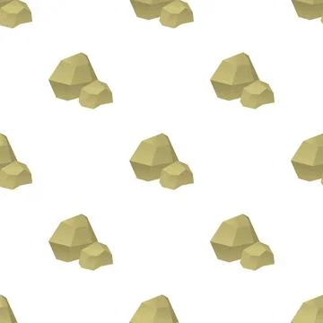 Origami stone pattern seamless vector Illustrazione stock