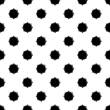 Origami sun pattern seamless Illustrazione stock