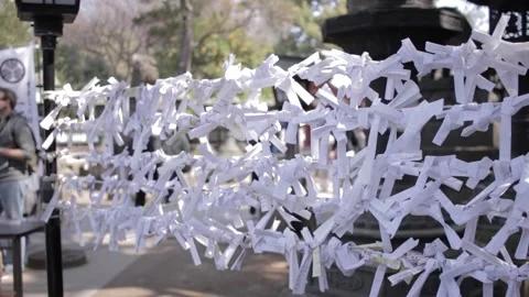 Origami, Temple - Japan Stock Footage 150331446