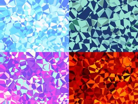 Origami textures Illustrazione stock