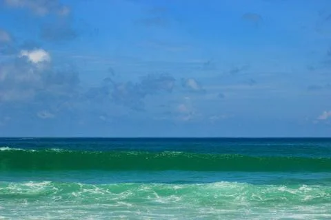 The origin of the wave Stock Photos