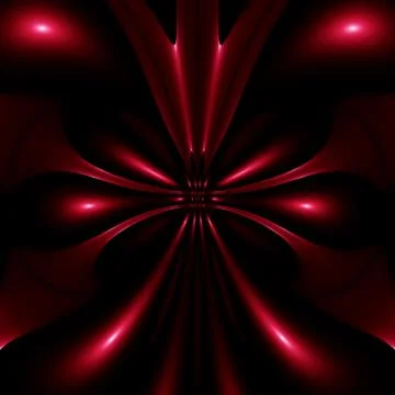 Original abstract design on a black background Stock Illustration
