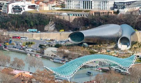 Original architectural objects view from above Stock Photos