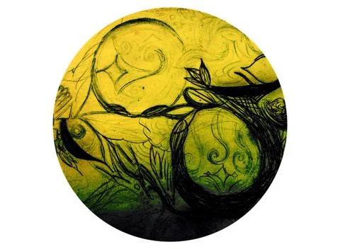 Original artwork abstract Stock Illustration