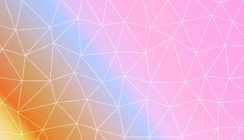 Original background in polygonal pattern with triangles style. For flyer, scr Stock Illustration