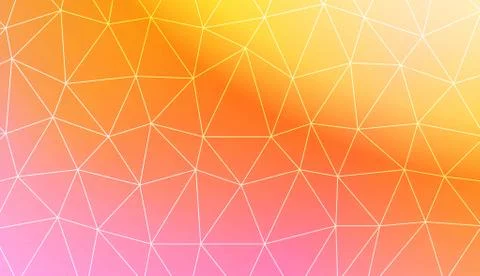 Original background in polygonal pattern with triangles style. For flyer, scr Stock Illustration