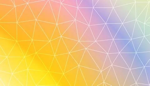 Original background in polygonal pattern with triangles style. For flyer, scr Stock Illustration