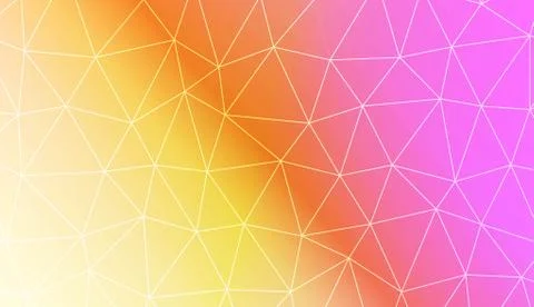 Original background in polygonal pattern with triangles style. For flyer, scr Stock Illustration