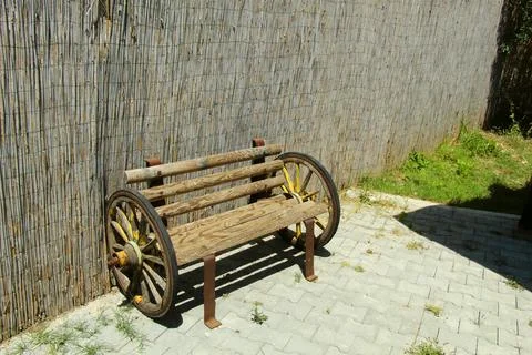 Original bench design Stock Photos
