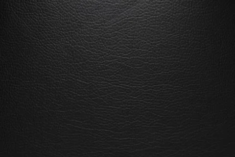 Original black leather texture background Stock Photos