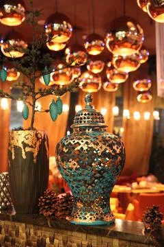 Original decor for the New year Stock Photos