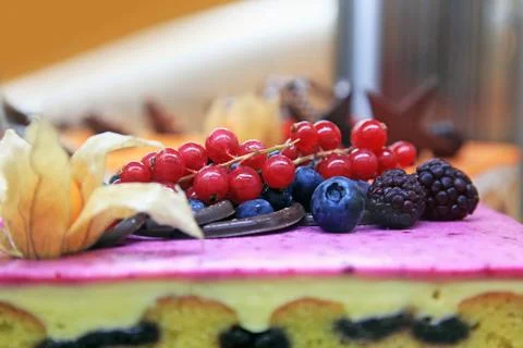 The original fruit dessert Stock Photos