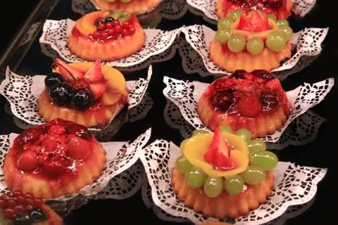 The original fruit dessert Stock Photos