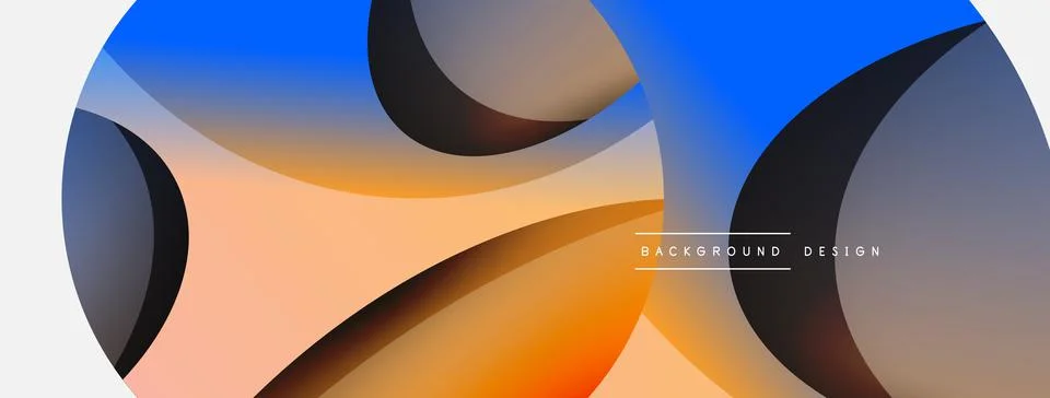 Original graphic wallpaper. Essential complex background. Movement concept Stock Illustration
