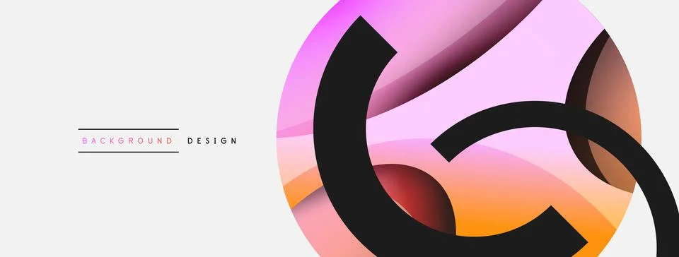 Original graphic wallpaper. Essential complex background. Movement concept Stock Illustration