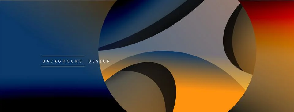 Original graphic wallpaper. Essential complex background. Movement concept Stock Illustration
