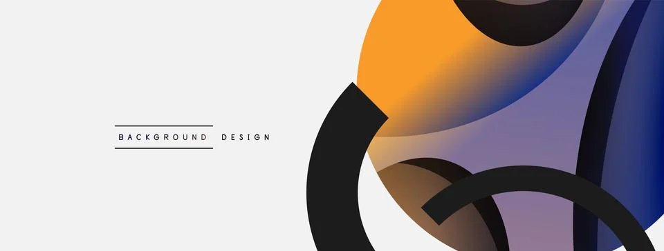 Original graphic wallpaper. Essential complex background. Movement concept Stock Illustration