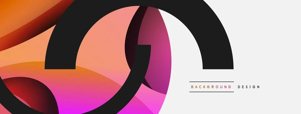 Original graphic wallpaper. Essential complex background. Movement concept Stock Illustration