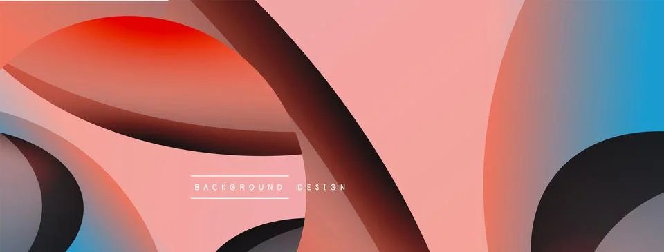 Original graphic wallpaper. Essential complex background. Movement concept Stock Illustration