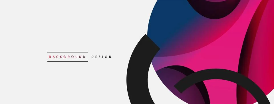 Original graphic wallpaper. Essential complex background. Movement concept Stock Illustration