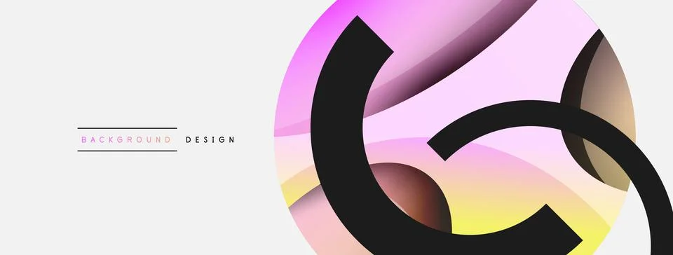 Original graphic wallpaper. Essential complex background. Movement concept Stock Illustration