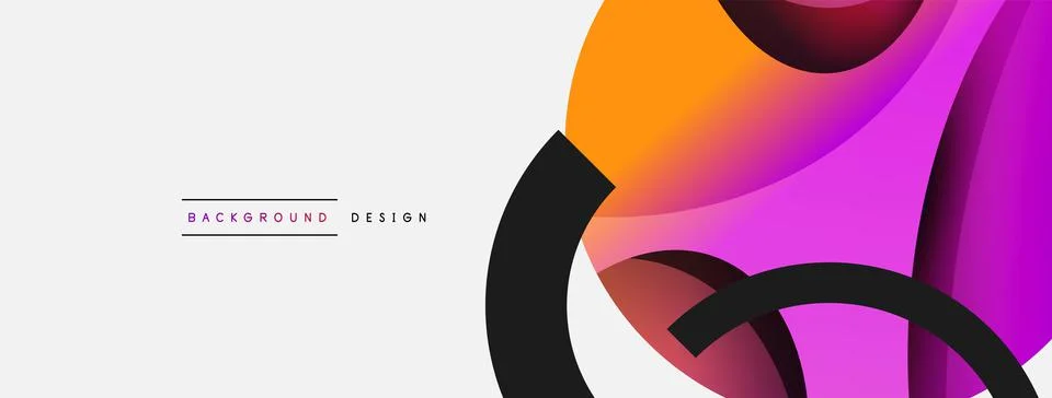 Original graphic wallpaper. Essential complex background. Movement concept Stock Illustration