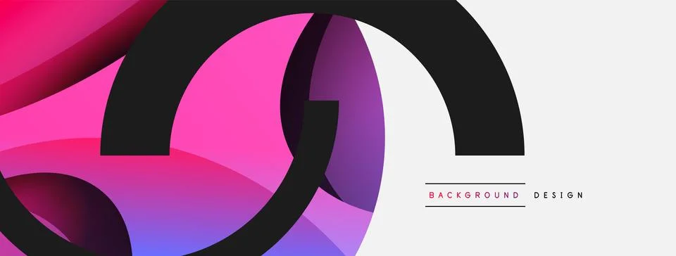Original graphic wallpaper. Essential complex background. Movement concept Stock Illustration