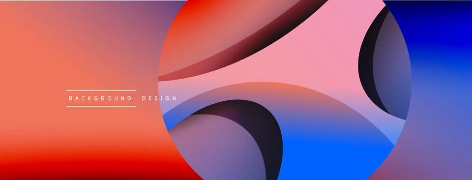 Original graphic wallpaper. Essential complex background. Movement concept Stock Illustration