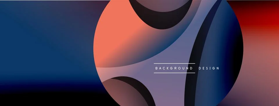 Original graphic wallpaper. Essential complex background. Movement concept Illustrazione stock