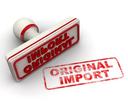 Original import. The seal Ilustração Stock